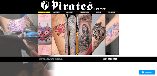 Pirates Loot Tattoo